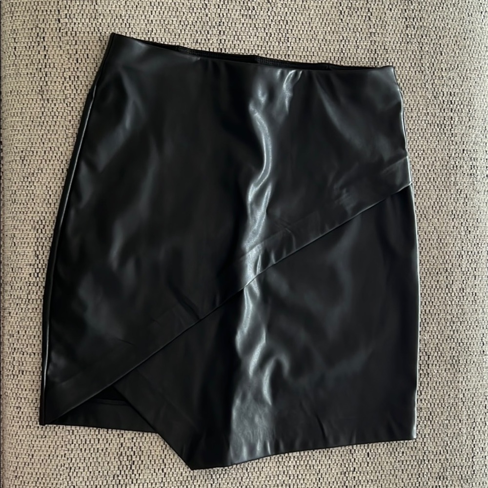 Dynamite Faux Leather Skirt